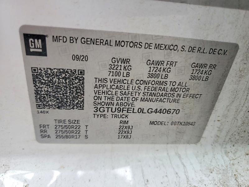 2020 GMC Sierra K1500 Denali