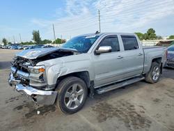 Salvage trucks for sale at Miami, FL auction: 2018 Chevrolet Silverado K1500 LTZ