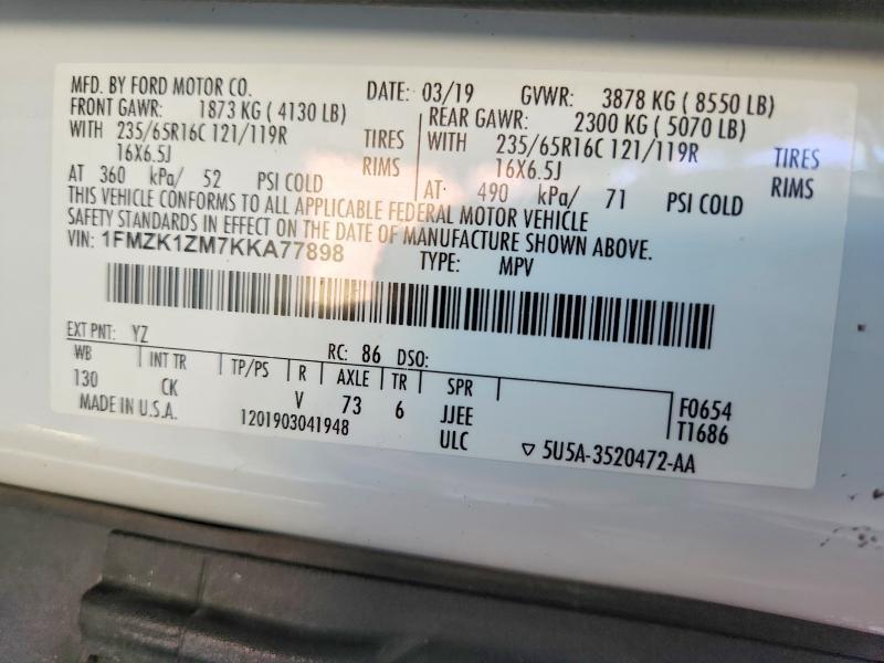 2019 Ford Transit T-150