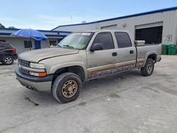 Salvage trucks for sale at Fort Pierce, FL auction: 2002 Chevrolet Silverado K1500 Heavy Duty
