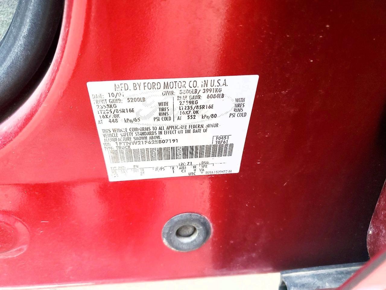 2002 Ford F250 Super Duty