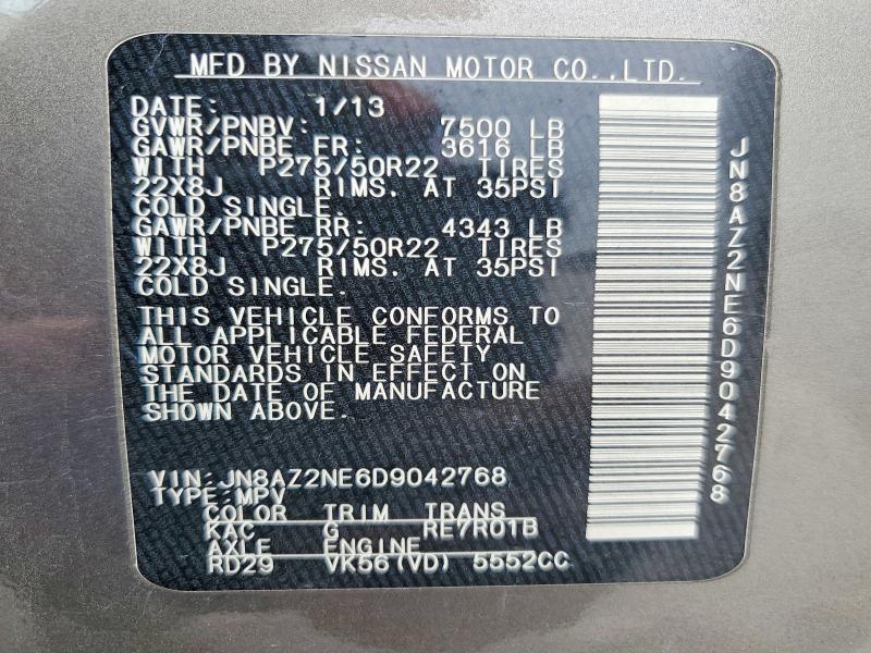 2013 Infiniti Qx56 Base