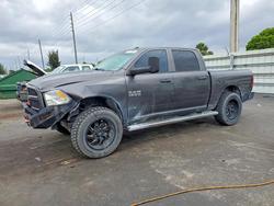 Salvage cars for sale from Copart Miami, FL: 2016 Dodge RAM 1500 ST