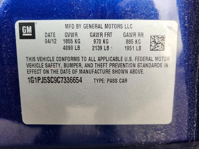 2012 Chevrolet Cruze eco