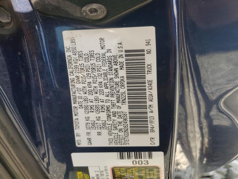 2008 Toyota Tacoma Base