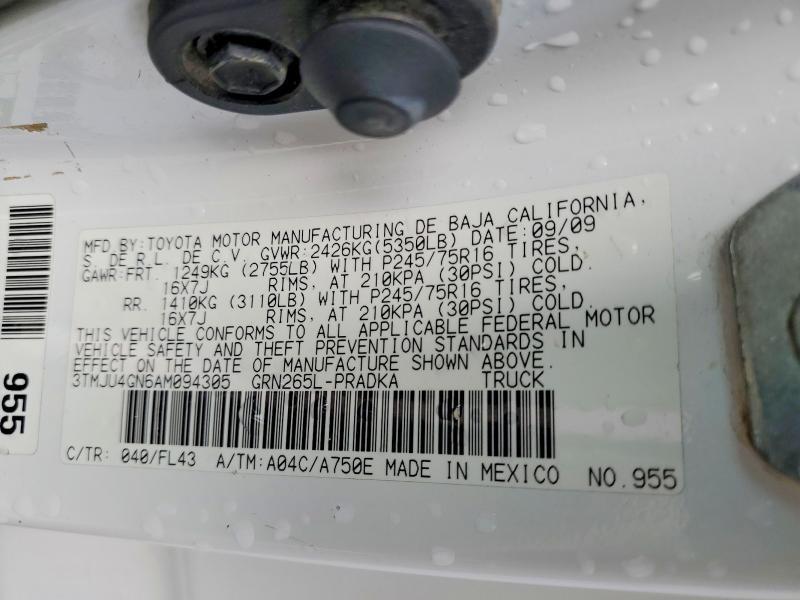 2010 Toyota Tacoma Prerunner V6