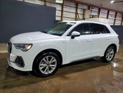 Audi salvage cars for sale: 2025 Audi Q3 Premium s Line 45