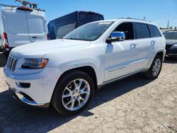 Salvage cars for sale from Copart Indianapolis, IN: 2015 Jeep Grand Cherokee Summit
