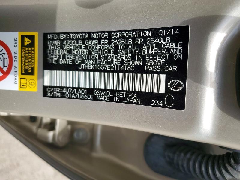 2014 Lexus Es 350