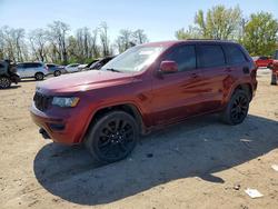 Salvage cars for sale from Copart Baltimore, MD: 2018 Jeep Grand Cherokee Laredo