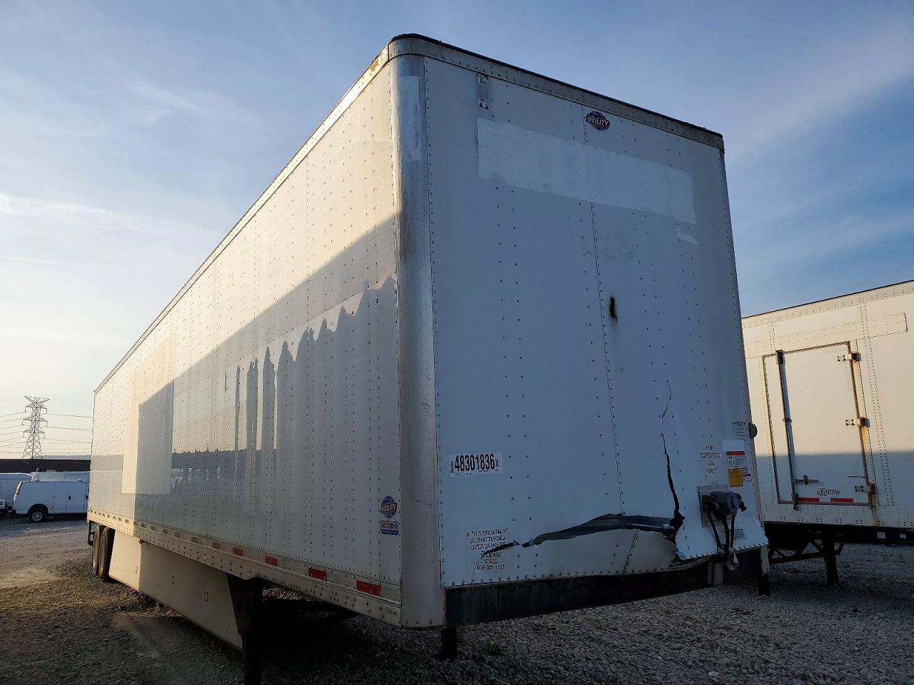 2018 Utility VS2DX DRY Van Trailer