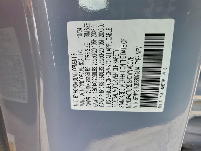 2025 Honda Pilot Sport