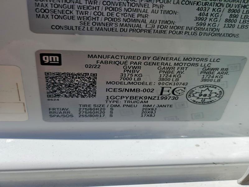 2022 Chevrolet Silverado LTD K1500 Custom