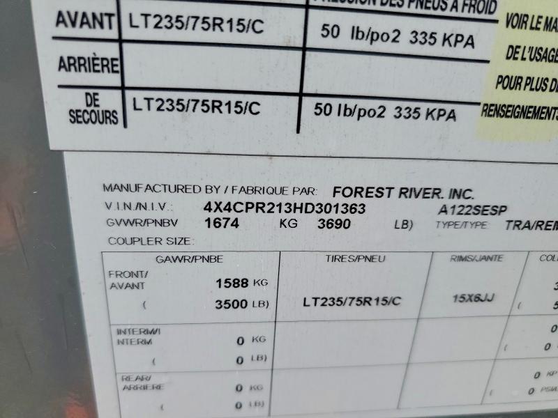 2017 Foresriver A122SESP