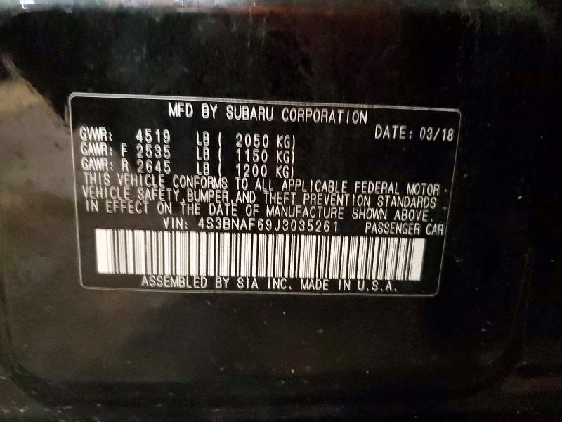 2018 Subaru Legacy 2.5i Premium