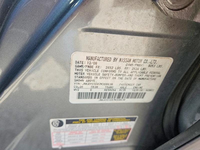 2007 Infiniti M35 Base