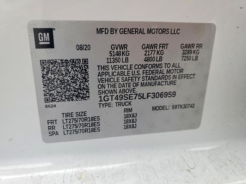 2020 GMC Sierra K3500