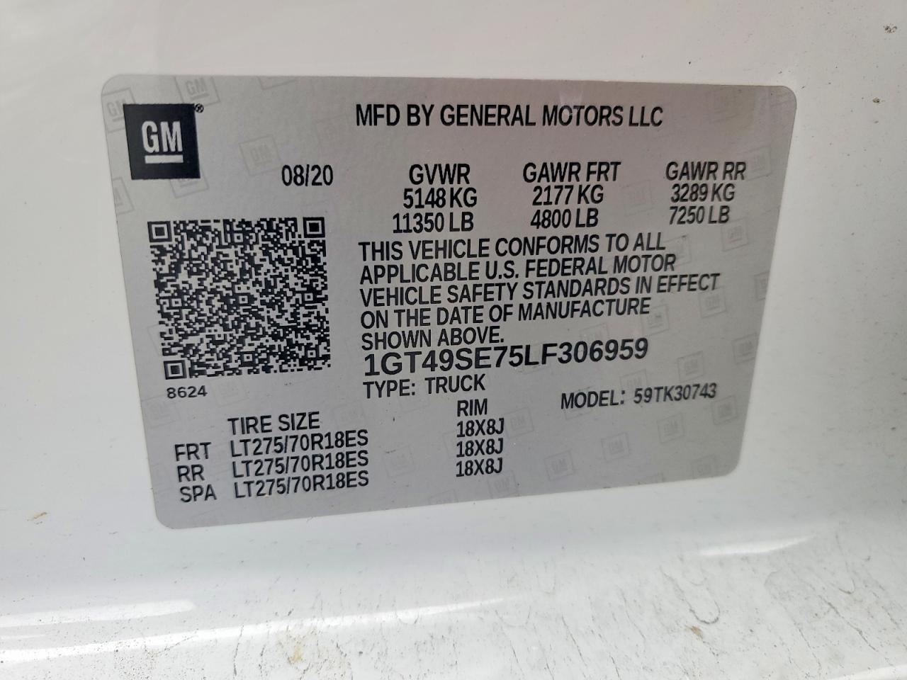 2020 GMC Sierra K3500