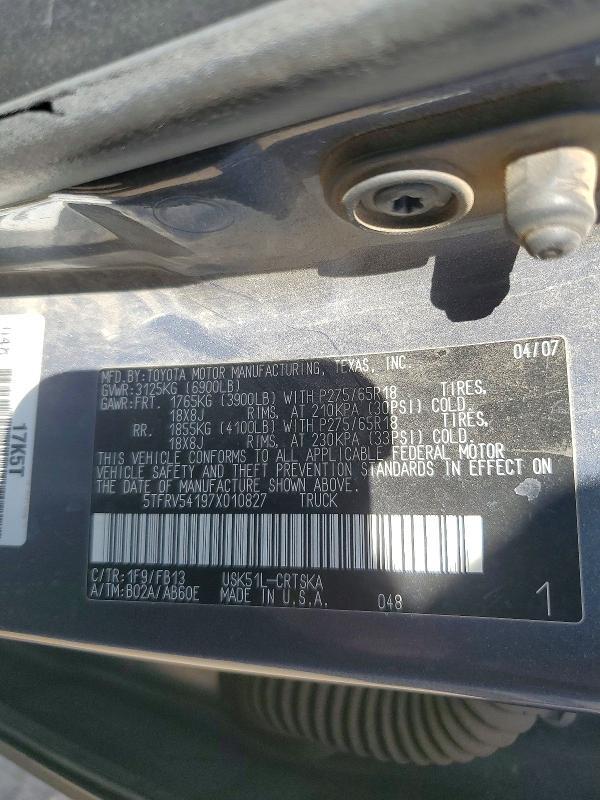 2007 Toyota Tundra Double Cab SR5