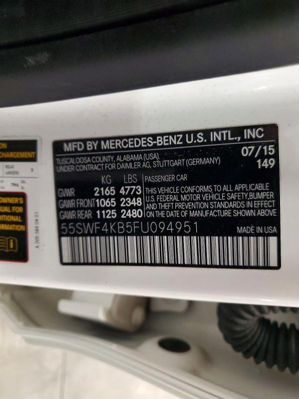 2015 Mercedes-Benz C 300 4matic