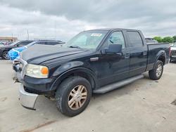 Salvage trucks for sale at Grand Prairie, TX auction: 2008 Ford F150 Supercrew