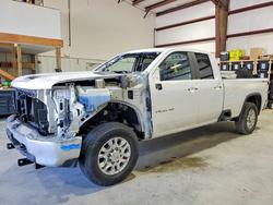 Salvage trucks for sale at Mendon, MA auction: 2022 Chevrolet Silverado K2500 Heavy Duty LT