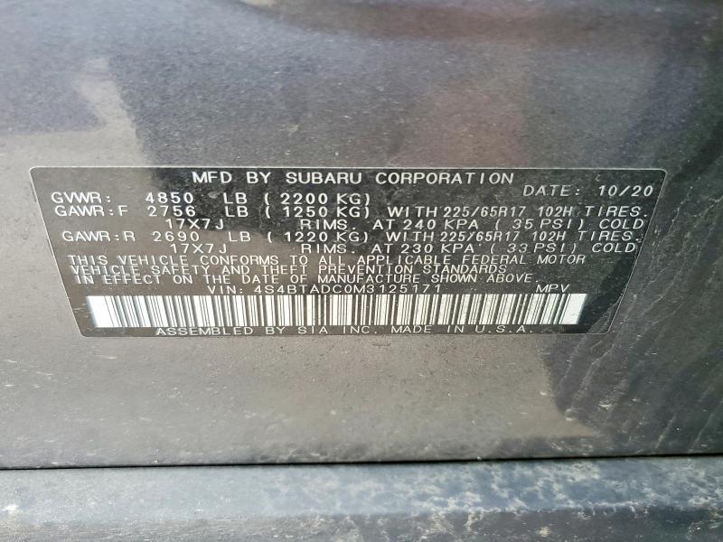 2021 Subaru Outback Premium