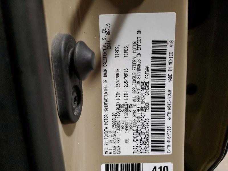 2019 Toyota Tacoma TRD OFF-Road