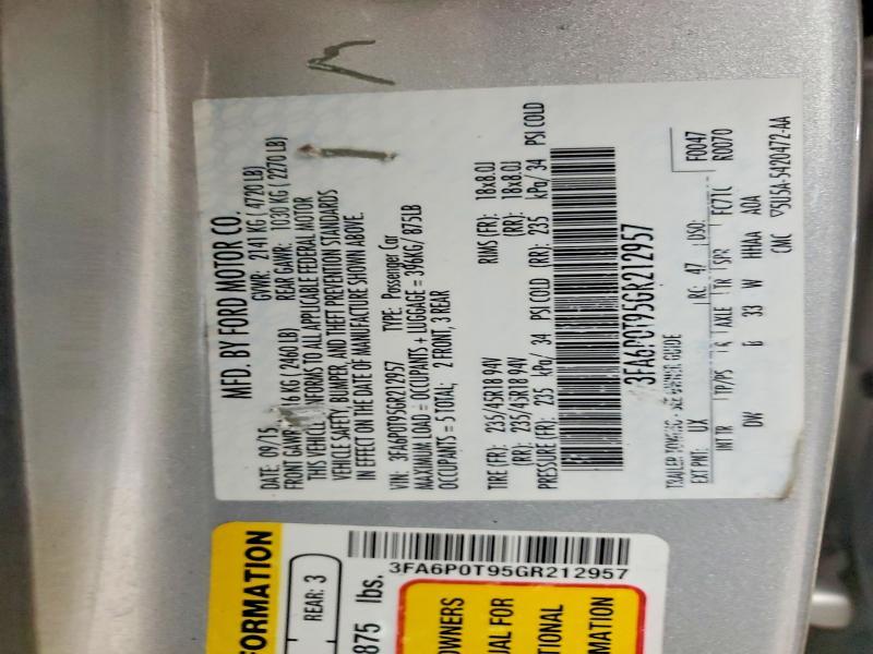 2016 Ford Fusion se