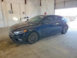 Ford salvage cars for sale: 2018 Ford Fusion Titanium