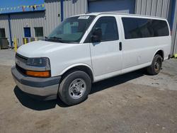 Chevrolet Express salvage cars for sale: 2017 Chevrolet Express G2500 lt