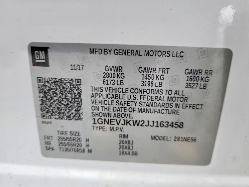 2018 Chevrolet Traverse Premier