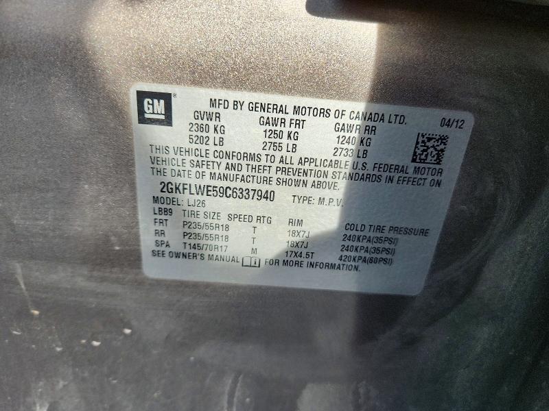 2012 GMC Terrain slt