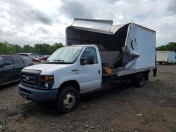 Salvage trucks for sale at Lufkin, TX auction: 2016 Ford E350 BOX Truck