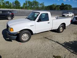 Salvage trucks for sale at Spartanburg, SC auction: 2004 Ford Ranger
