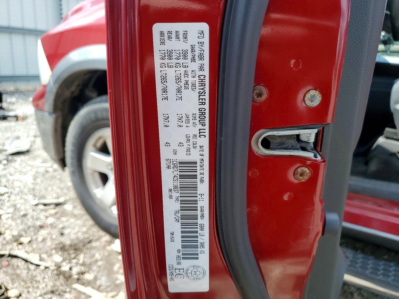 2012 Dodge RAM 1500 SLT