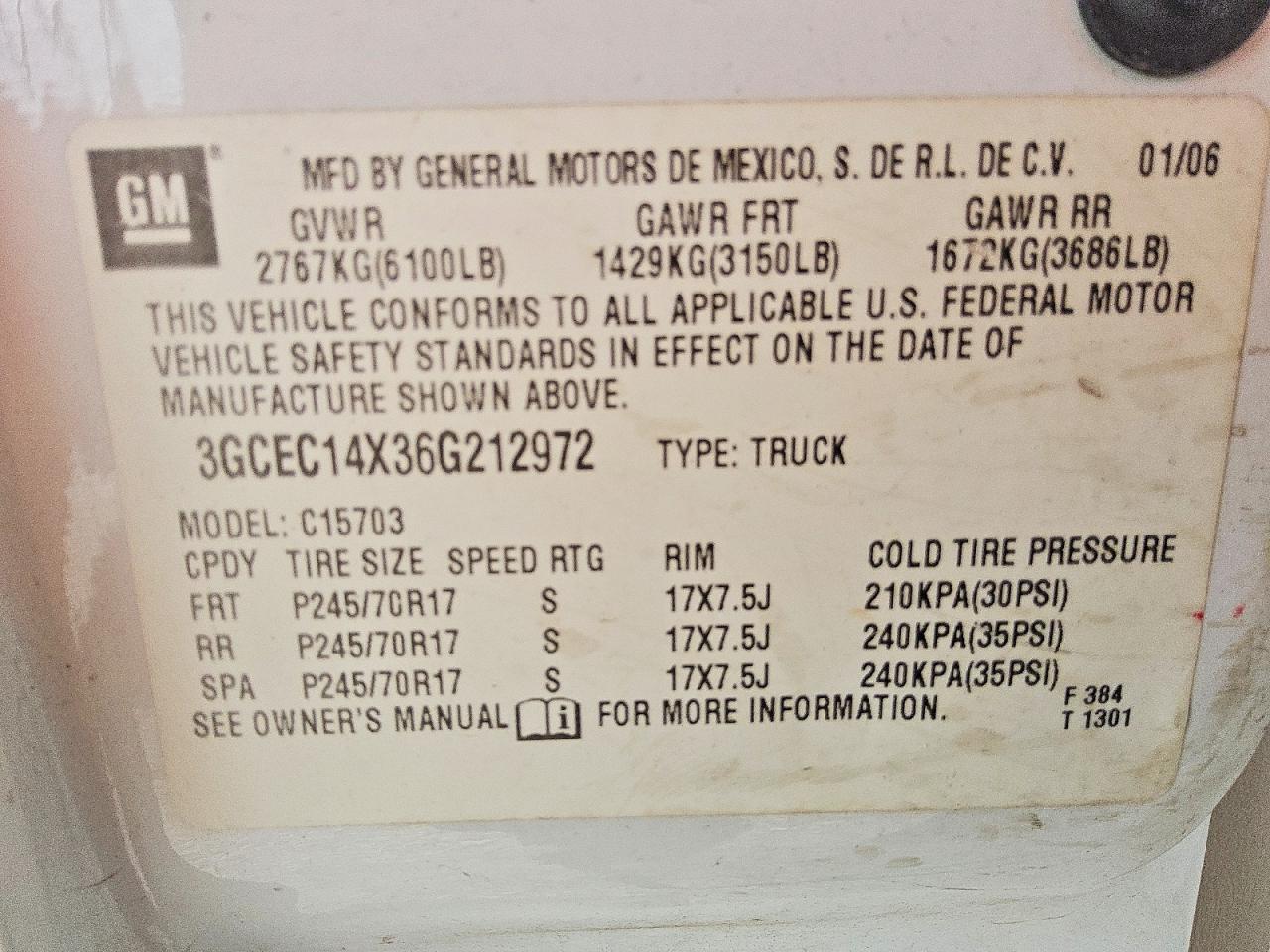 2006 Chevrolet Silverado C1500