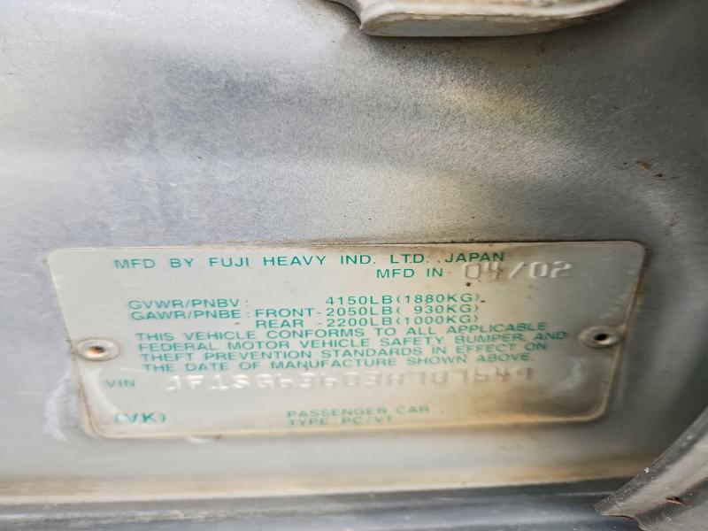 2003 Subaru Forester 2.5x