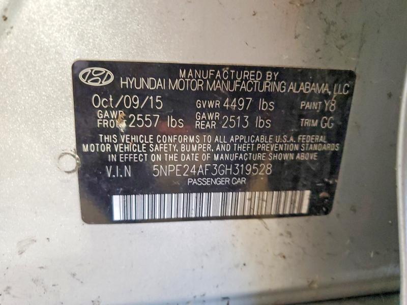 2016 Hyundai Sonata se