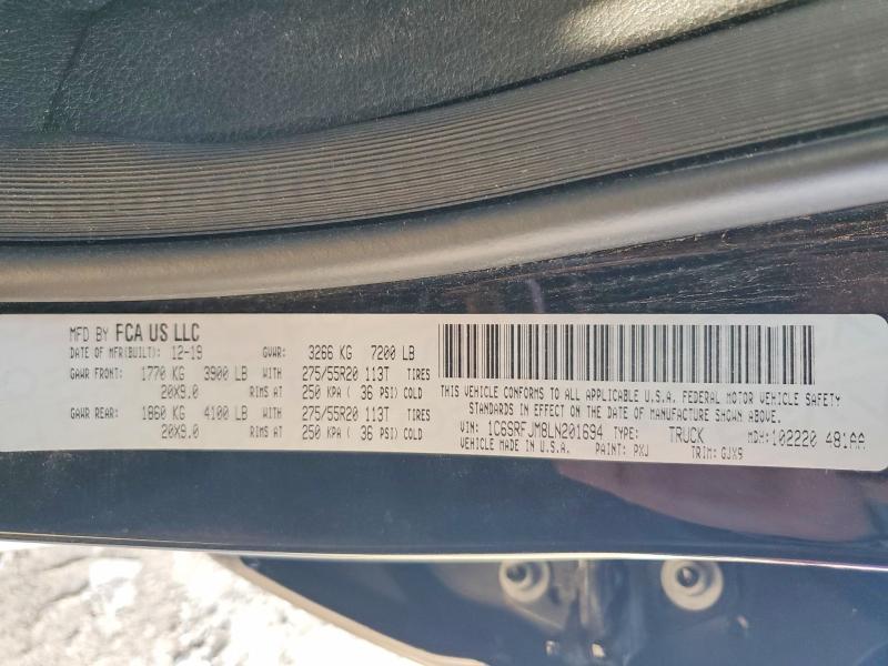 2020 Dodge 1500 Laramie