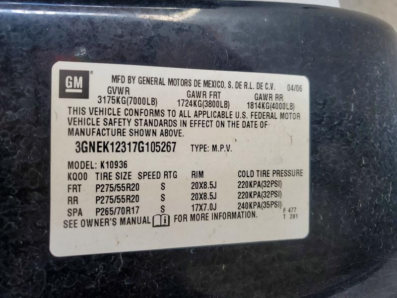 2007 Chevrolet Avalanche K1500