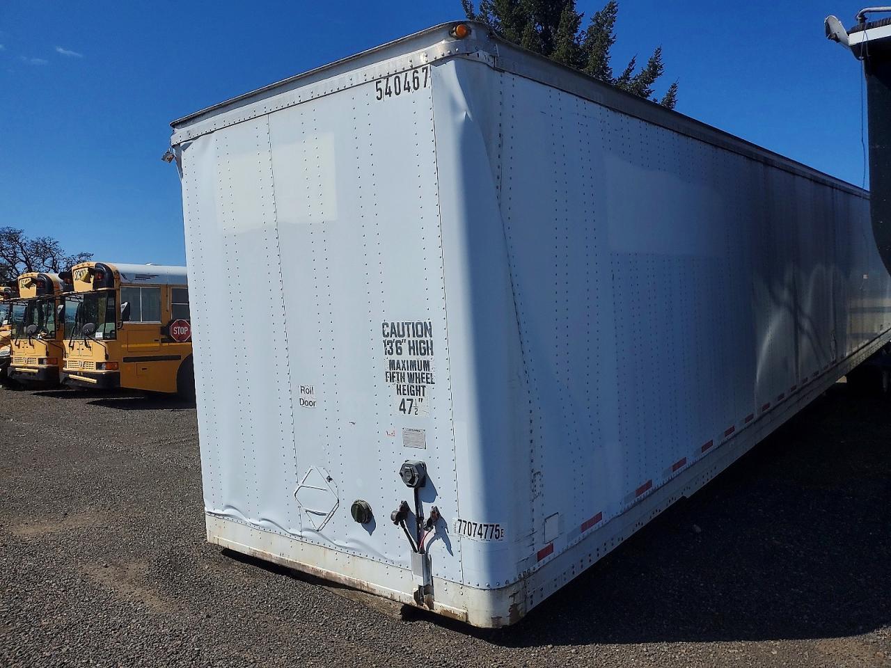 1999 Hyundai Translead VI2530152JSR DRY Van Trailer