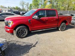 Salvage cars for sale from Copart Waldorf, MD: 2021 Ford F150 Supercrew