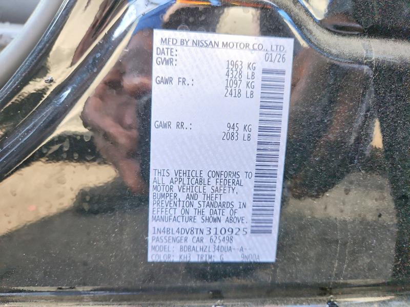 2026 Nissan Altima 2.5 sv
