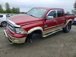 Dodge salvage cars for sale: 2012 Dodge RAM 1500 Longhorn