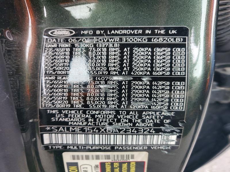 2006 Land Rover Range Rover hse