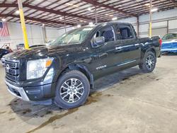 Salvage trucks for sale at Jacksonville, FL auction: 2021 Nissan Titan SV