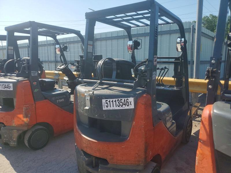 2017 Toyota 8FGCU20 Forklift