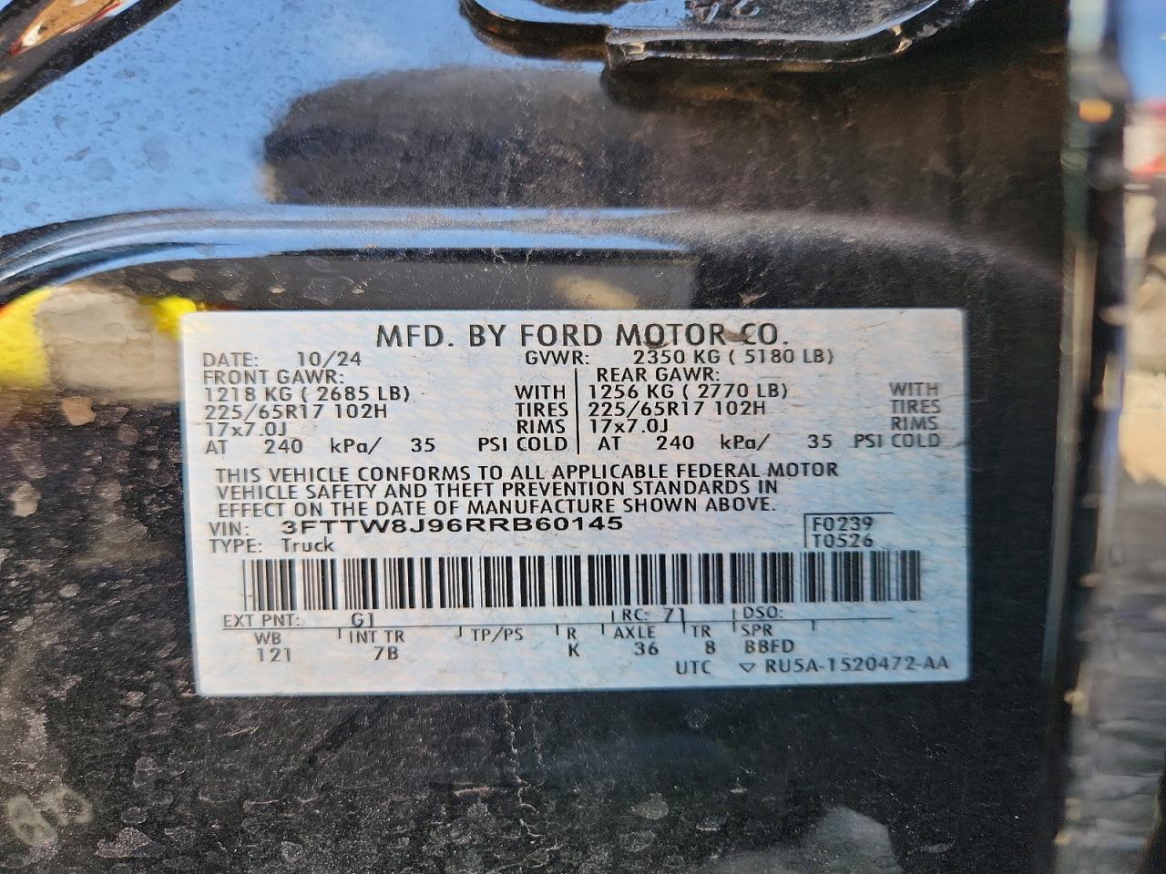 2024 Ford Maverick XLT