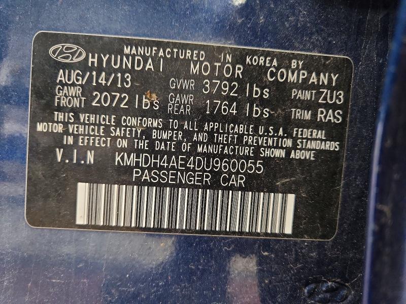 2013 Hyundai Elantra gls